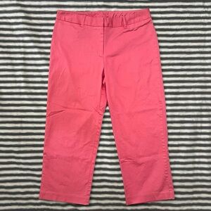 Coral Pink Capri Pants